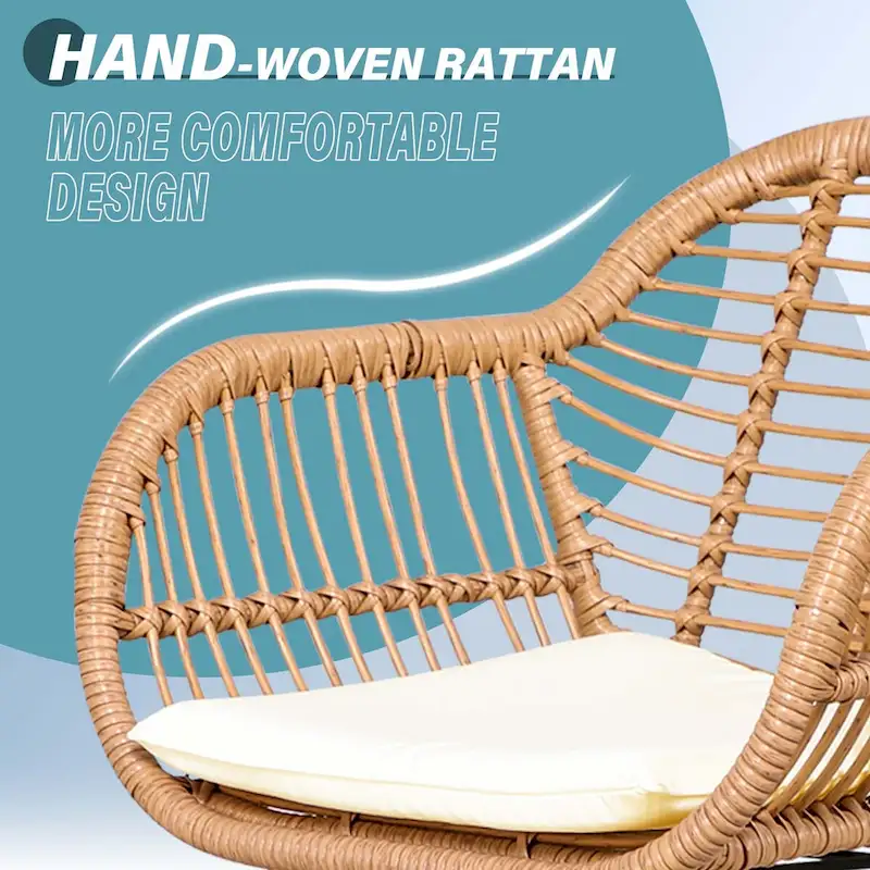 Vrakae Upgraded 3 Piece Outdoor Patio Bistro Set