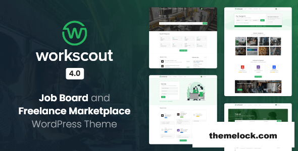 WorkScout v4.1.12 - Job Board WordPress Theme