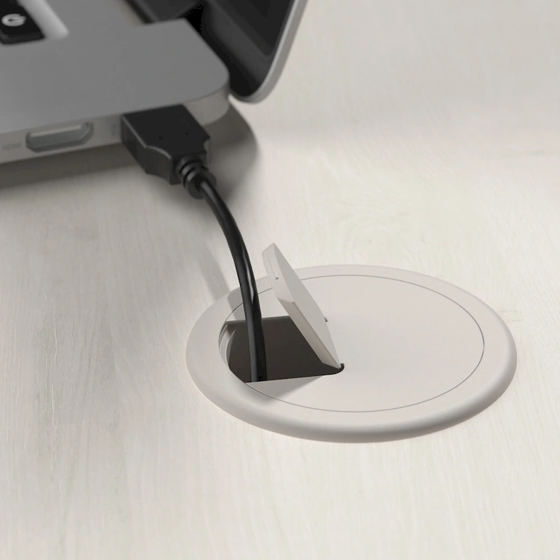 Homestead 60W Farmhouse L Shaped Desk by Bush Furniture