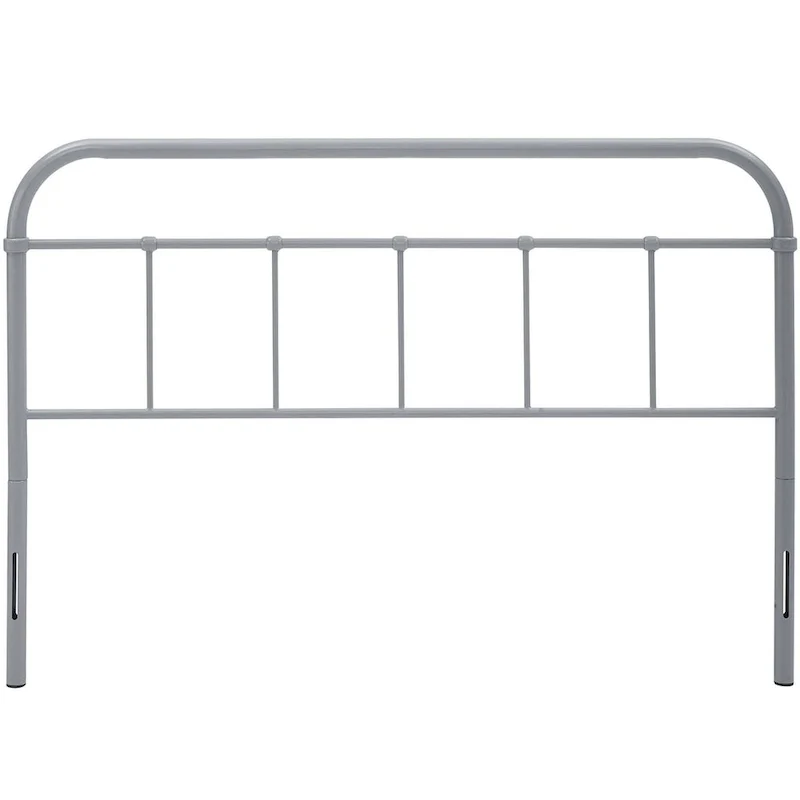 Lomita Classic King Size Grey Metal Headboard