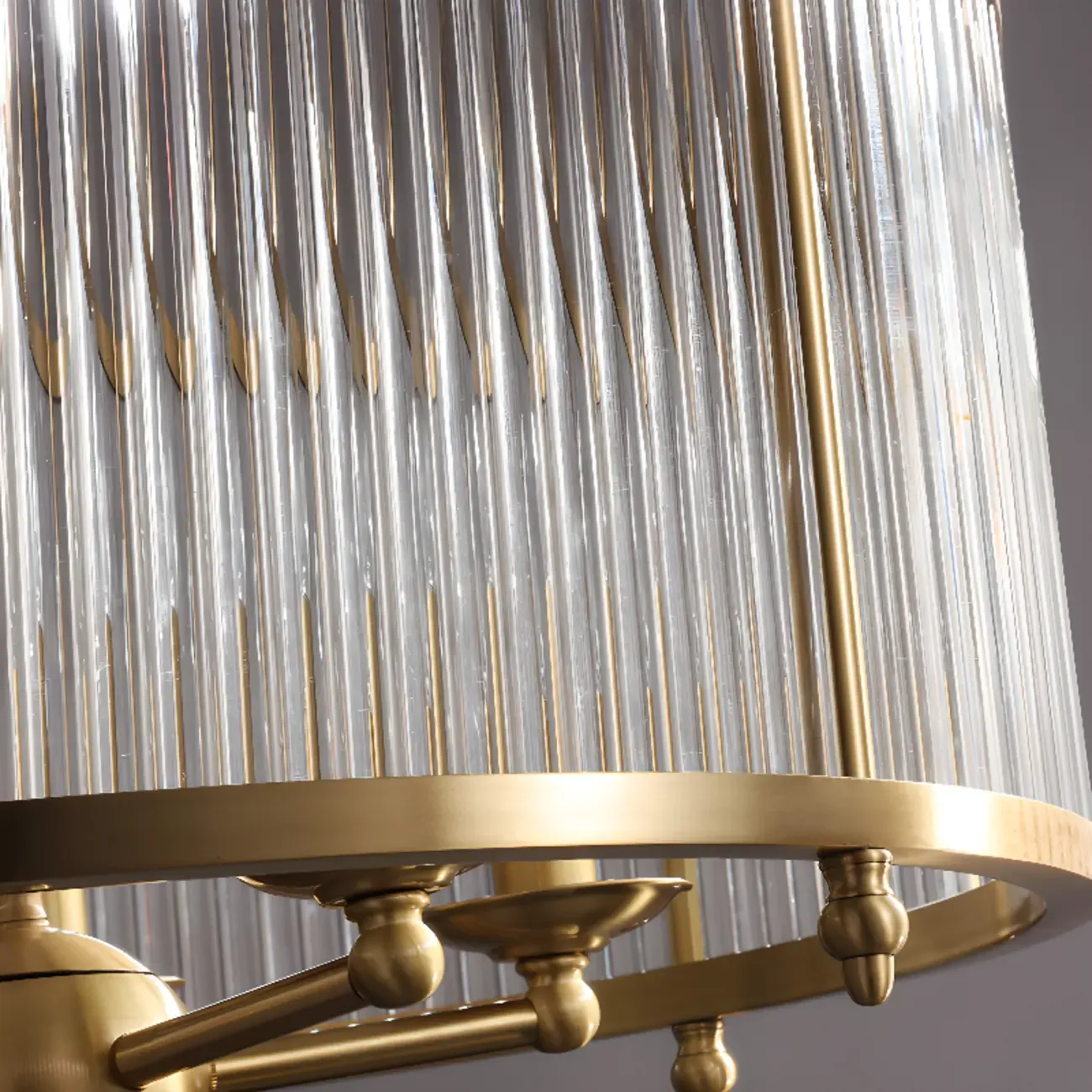 Modern 3-Light Crystal Round Chandelier with Flexible Height