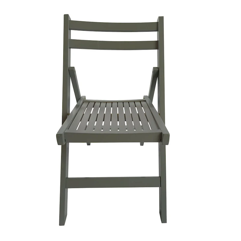 Furniture Slatted Wood Folding Special Event Chair,Set of 4