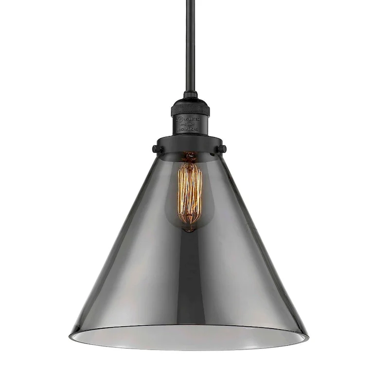 Innovations Lighting X-Large Cone Single Light 12  Wide Pendant with