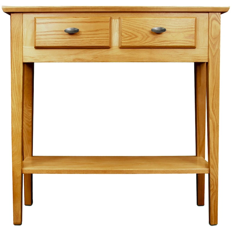 Teegan Solid Wood Hall Entryway Console Sofa Table