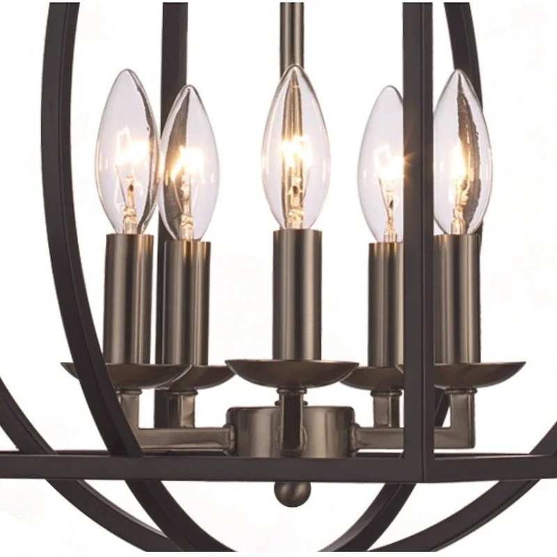 Trans Globe Lighting 11185 Arzio 5 Light 16  Wide Pendant