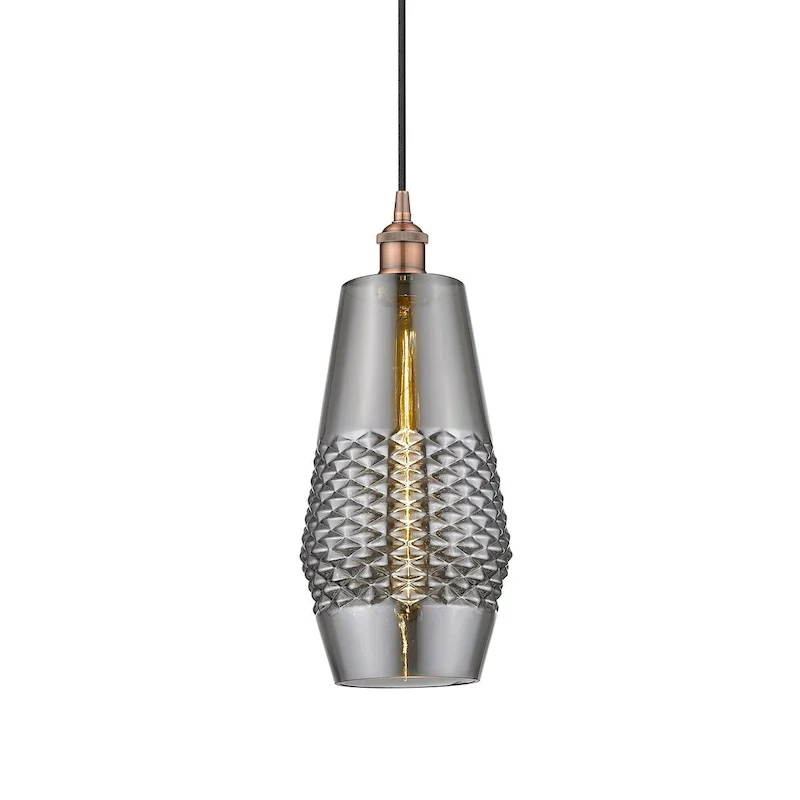 Innovations Lighting 616-1P-17-7 Windham Pendant Windham 7  Wide Mini