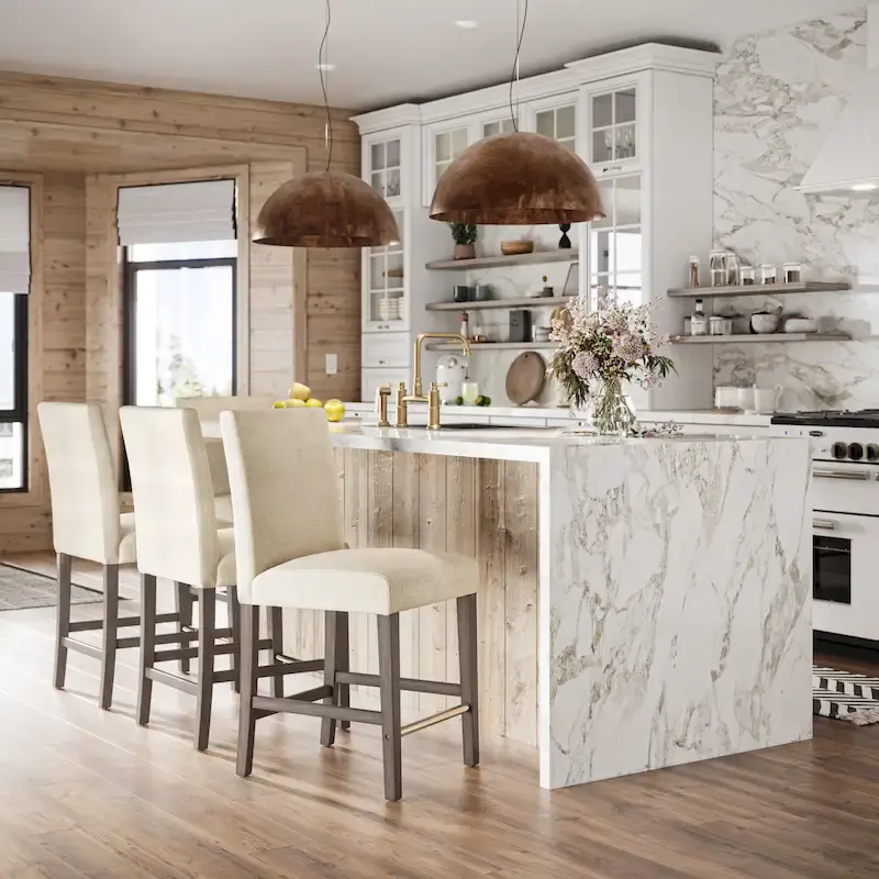 Upholstered 25 Counter Height Bar Stool