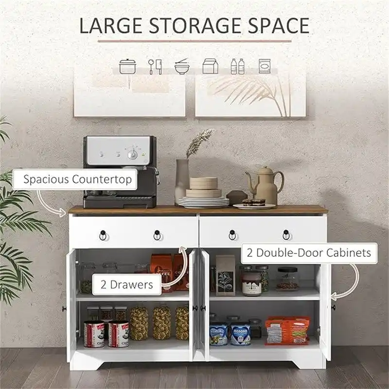 Buffet Sideboard Cabinet - 14.5