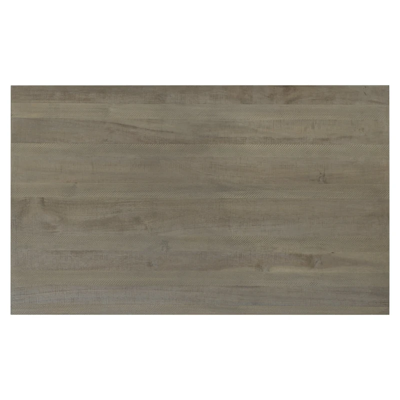 Rustic Style 6-Piece Dining Room Table Set with 4 Upholstered Chairs & a Bench