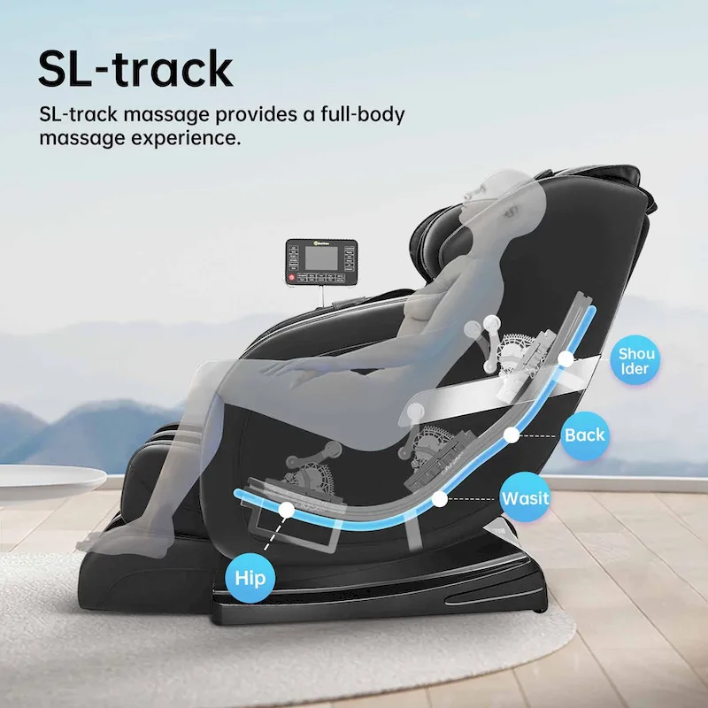 Full Body Zero Gravity Massage Chair with SL Track, Body Scan and App Control