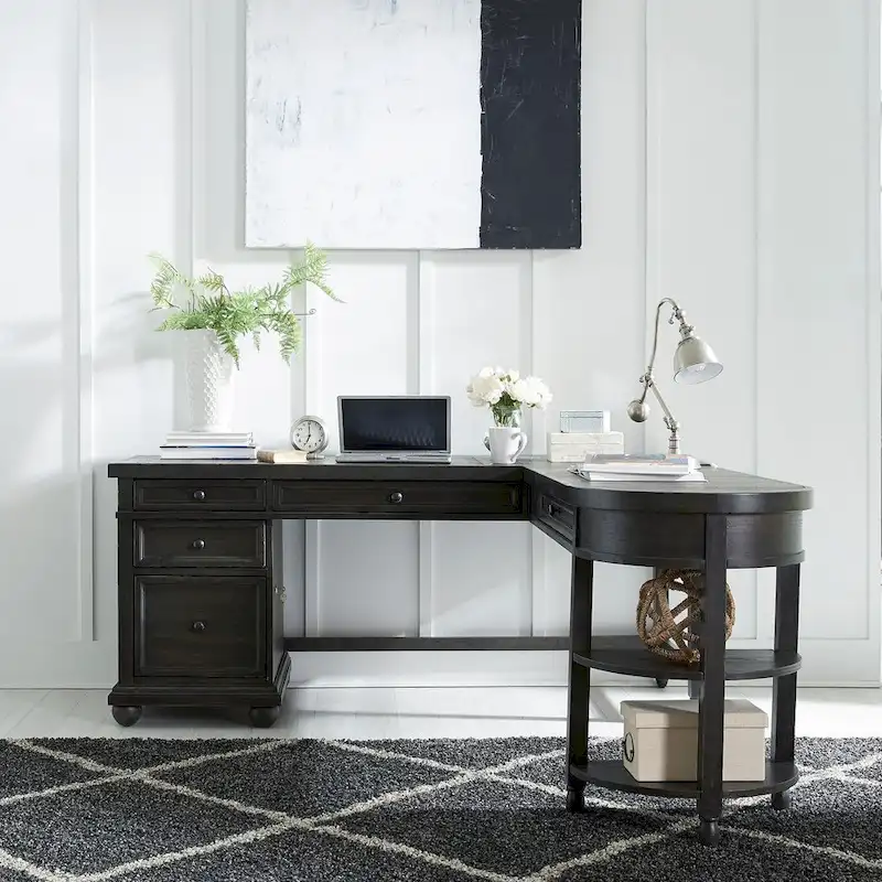 Chalkboard Opt L Shaped Desk Set