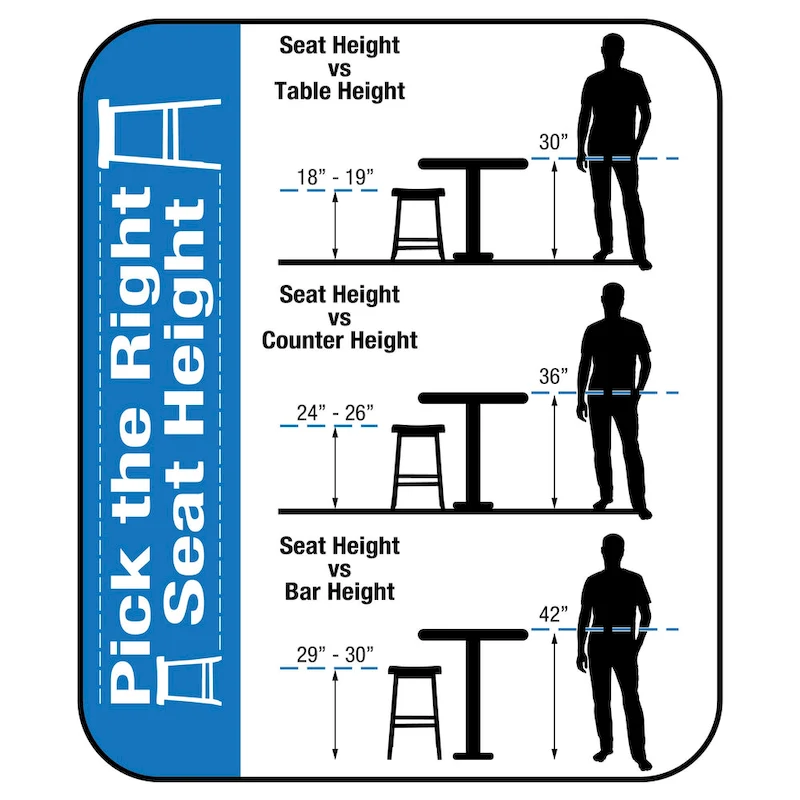 3-Piece 36 Round Top Counter Height Dining Table with 2 Faux Leather Stools