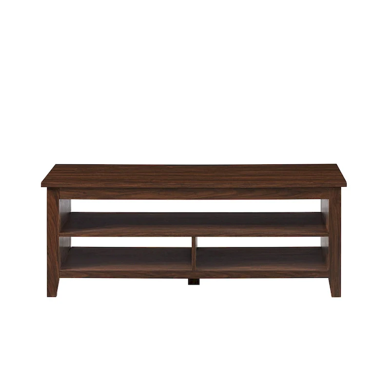 Middlebrook Coastal Grooved-Side Coffee Table