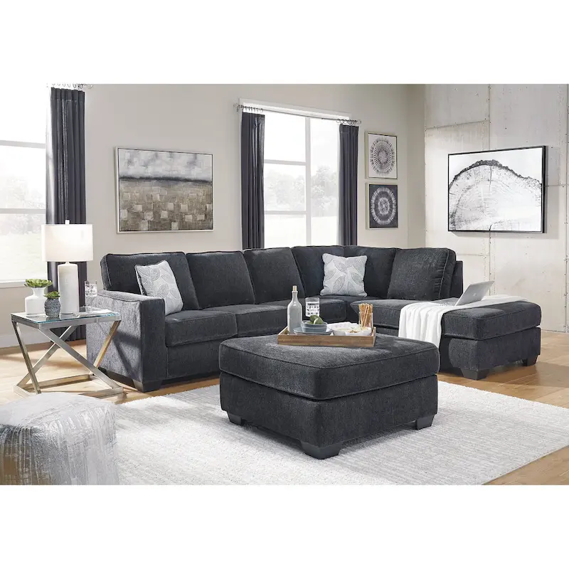 2-Piece Sleeper Sectional Sofa with Chaise - 110W x 90D x 37H