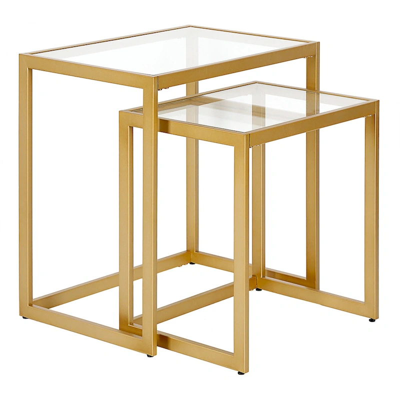 Rocco Rectangular Nested Side Table - 22