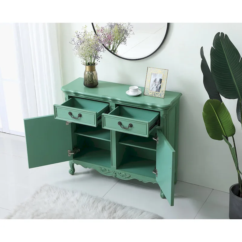 Double Drawer Accent Chest