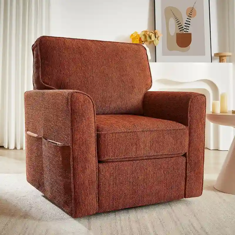 360Swivel Chair Accent Barrel Armchair