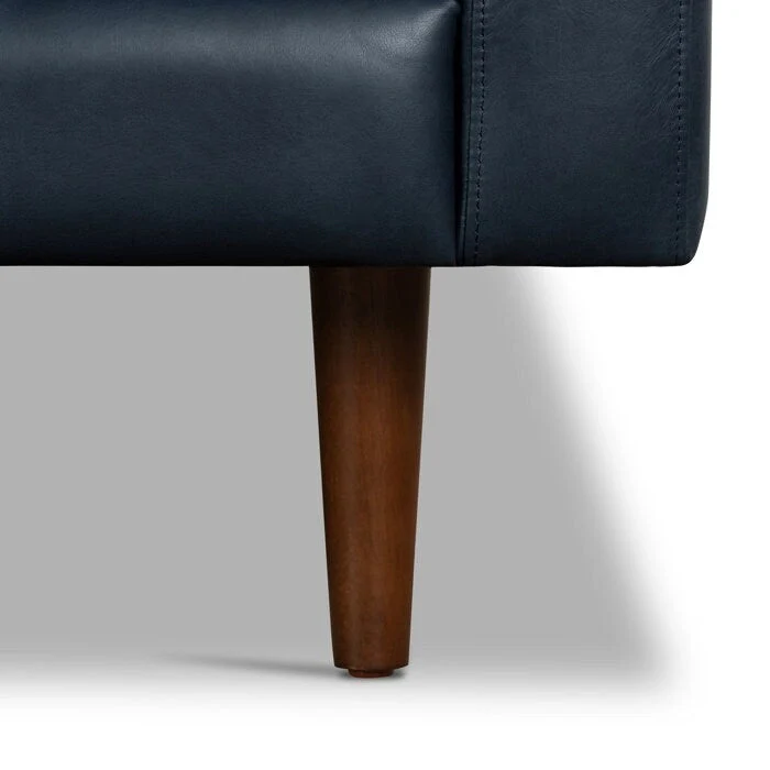 Poly & Bark Napa 104.5  Left Sectional Sofa - Full Grain Genuine Italian Leather