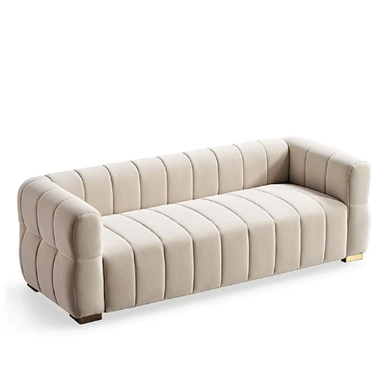Carlan 89 Velvet Tuxedo Arm Sofa