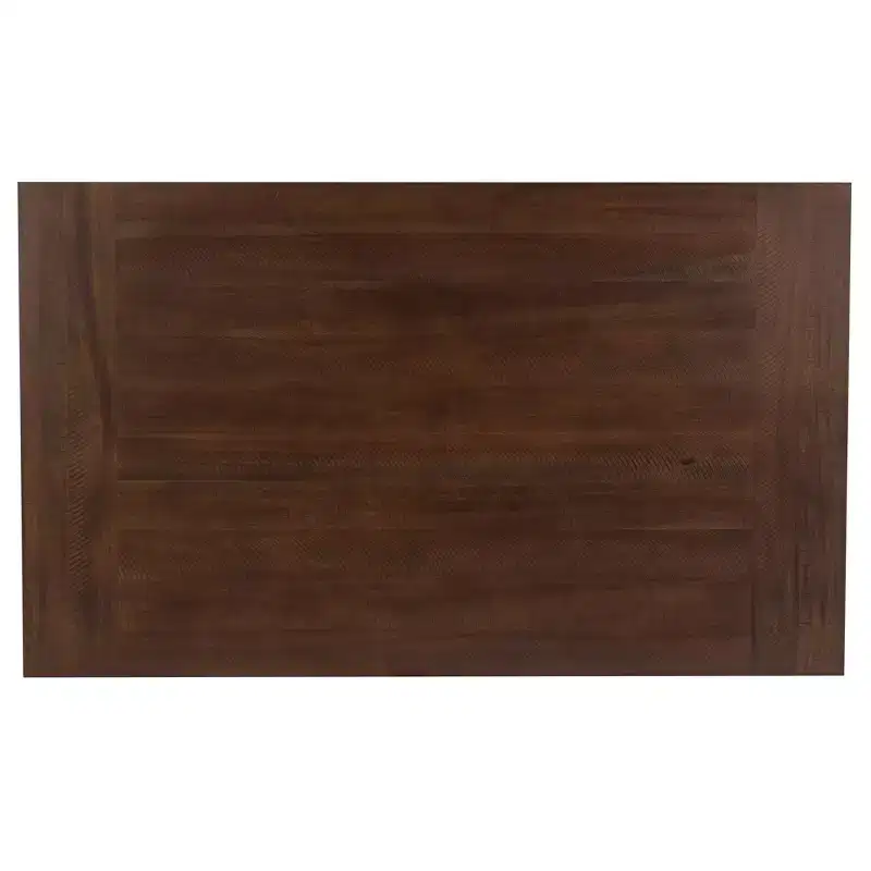 Powell 6pc Rectangle Lewis Dining Set Brown
