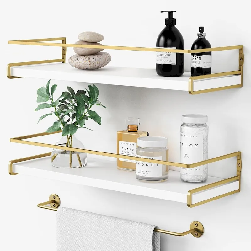 Floating Shelves Bathroom