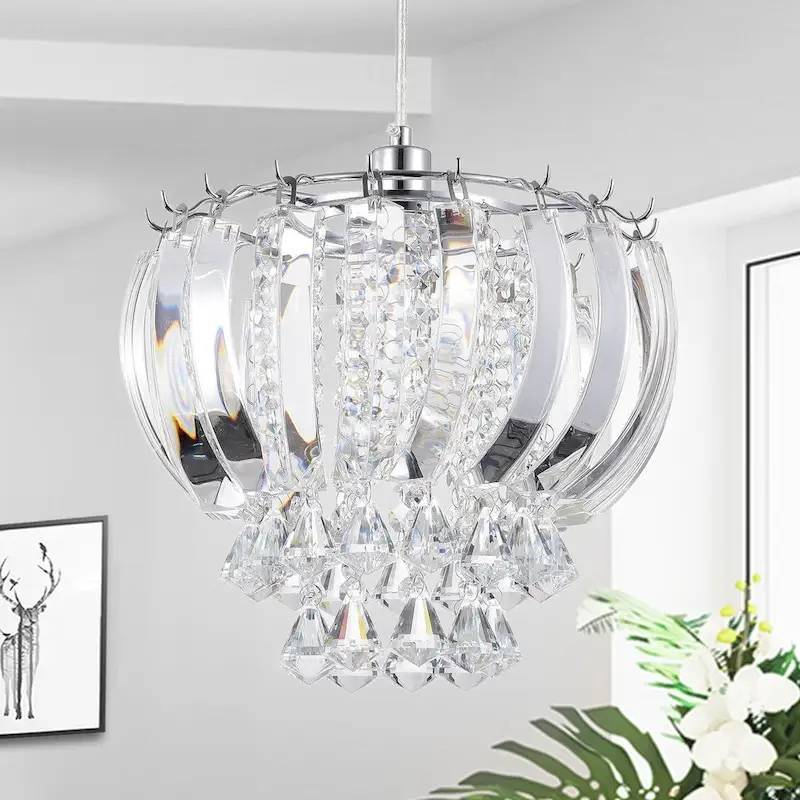 Elfman 1-light Crystal Hanging Pendant