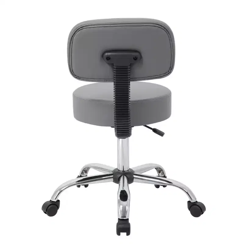 Medical Stool with Back Cushion - Boss Office Products