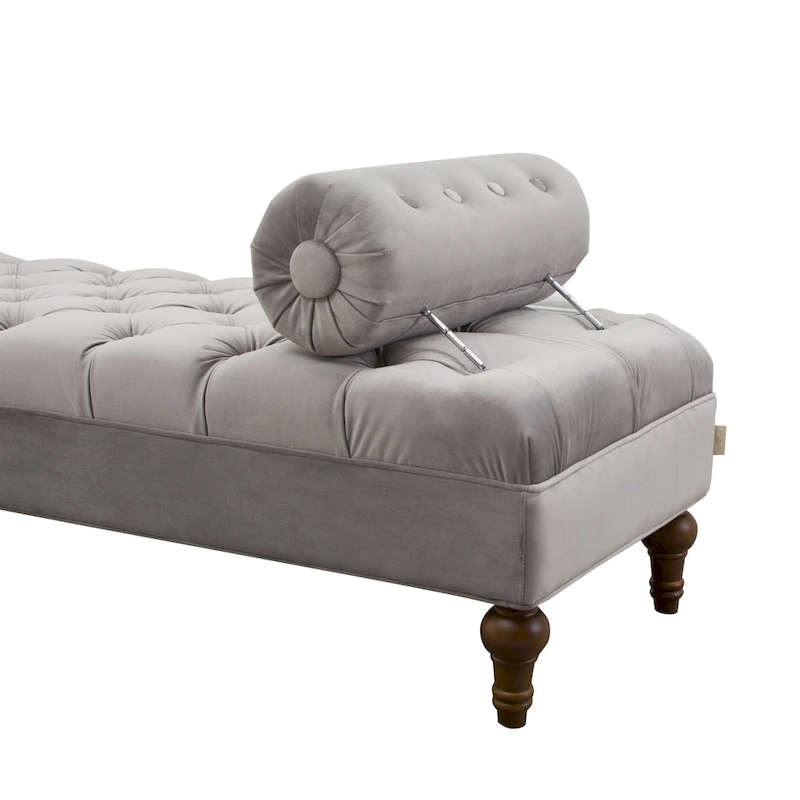 Lewis Bolster Arm Entryway Bench