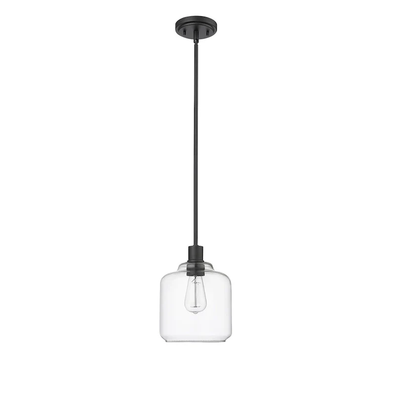 Millennium Lighting Asheville 1 Light Mini-Pendant Fixture with Clear Glass Shades