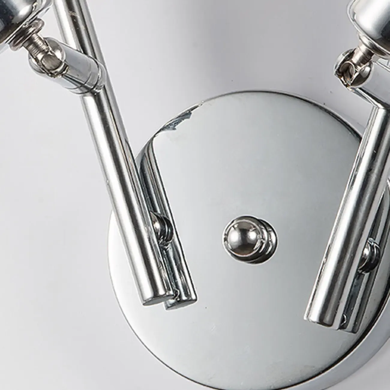 Adjustable Modern Chrome Semi Flush Mount Ceiling Track Light