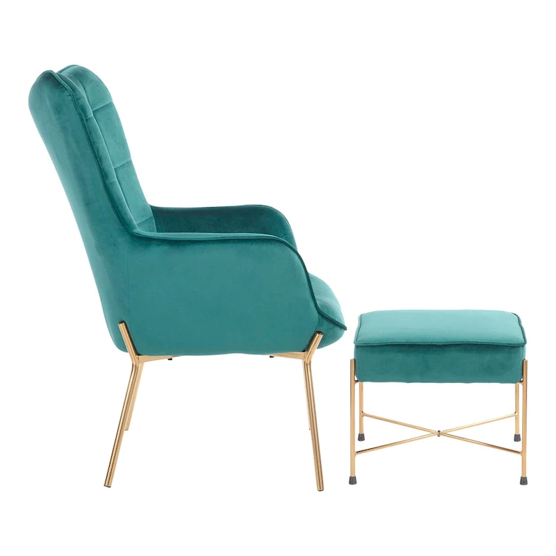 Izzy Modern Lounge Chair - N/A