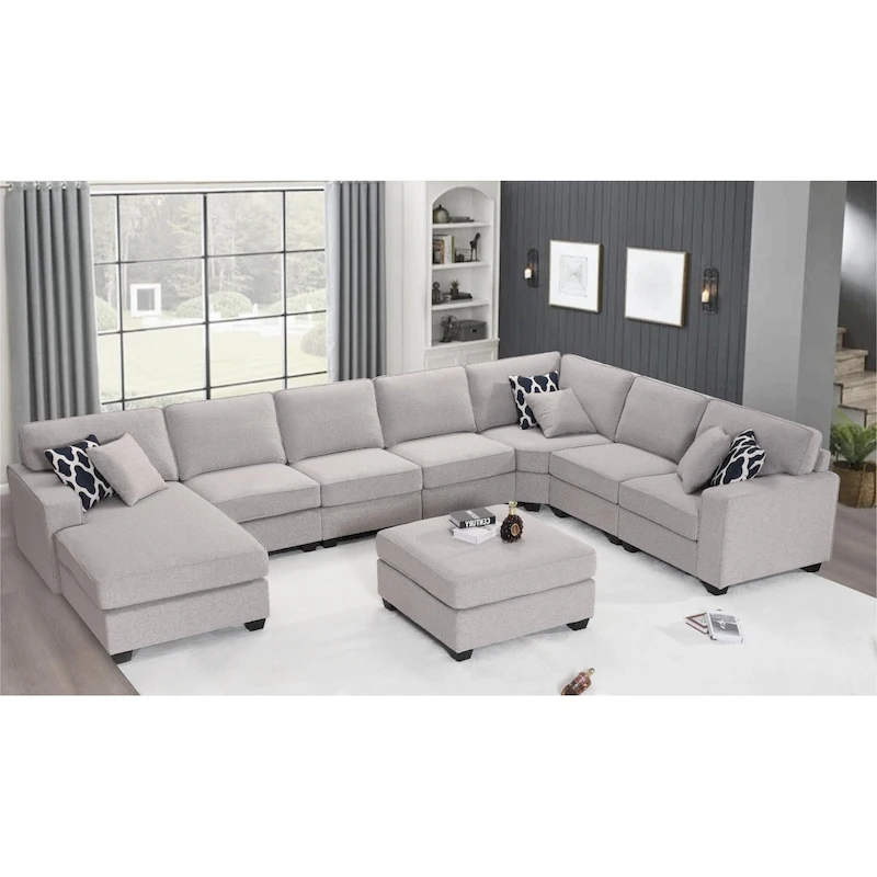 Flexible Combination Module Reversible Sectional Sofa