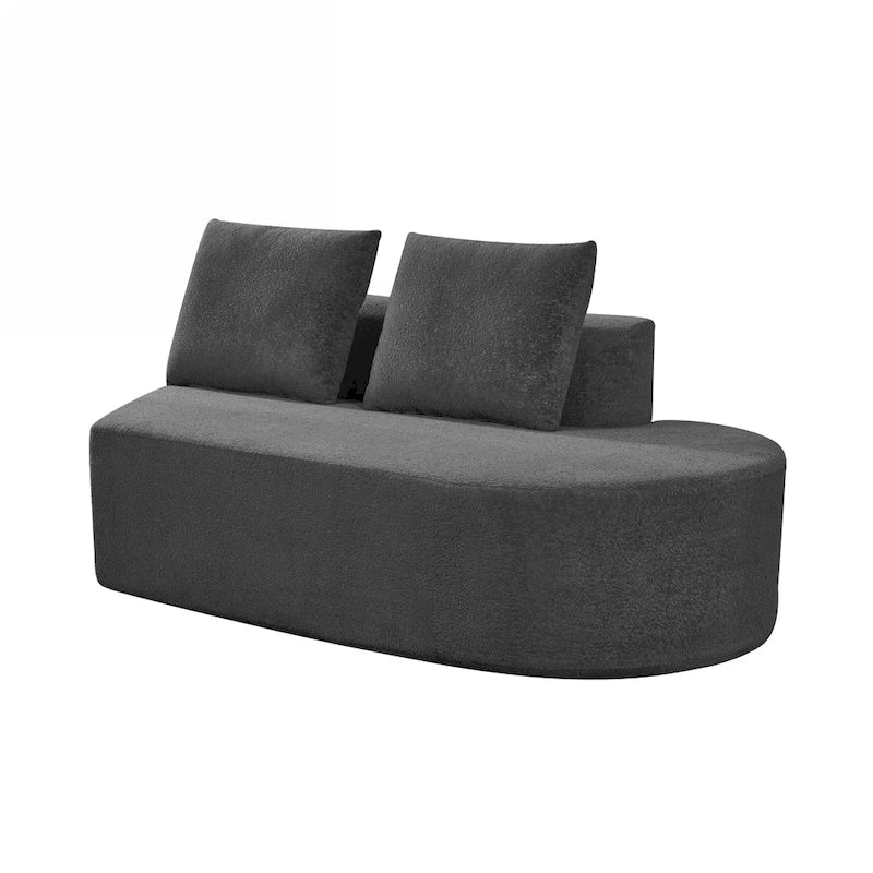 Christopher Knight Home - Olivia Curved Foam Sofa Set - 116  L