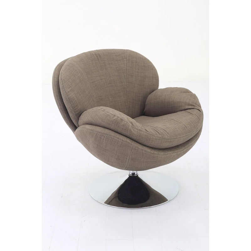 Relax-R Strand Leisure Accent Chair in Khaki Fabric
