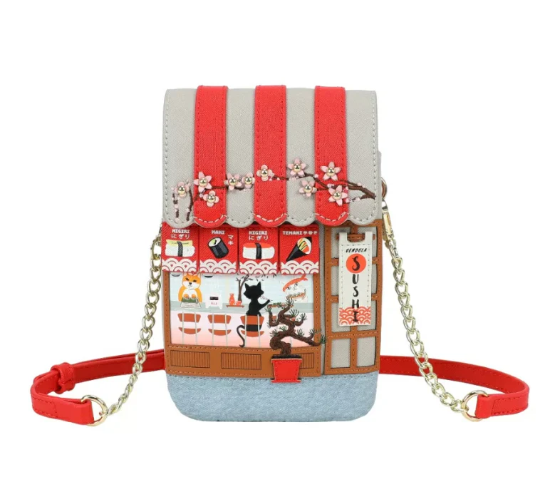 Vendula Sushi - Grey Edition Phone Pouch