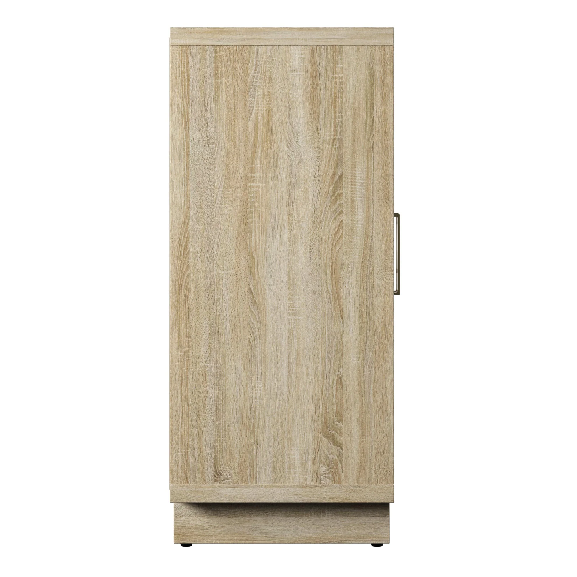 Boho Coastal Linen Design Buffet Sideboard with Shelving Storage