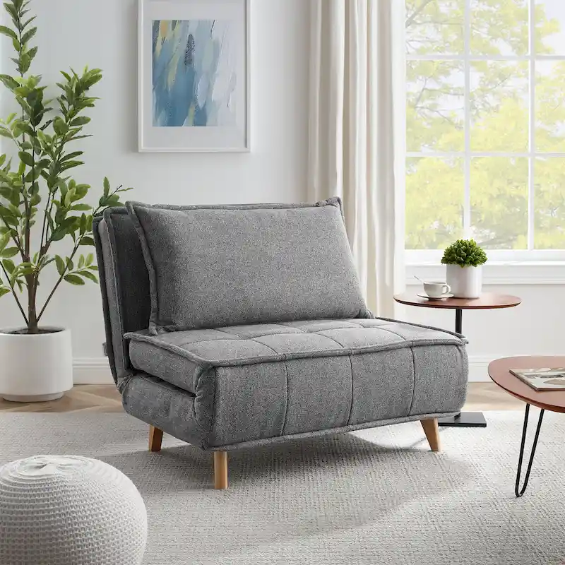 Modern Modular Convertible Sofa Chair
