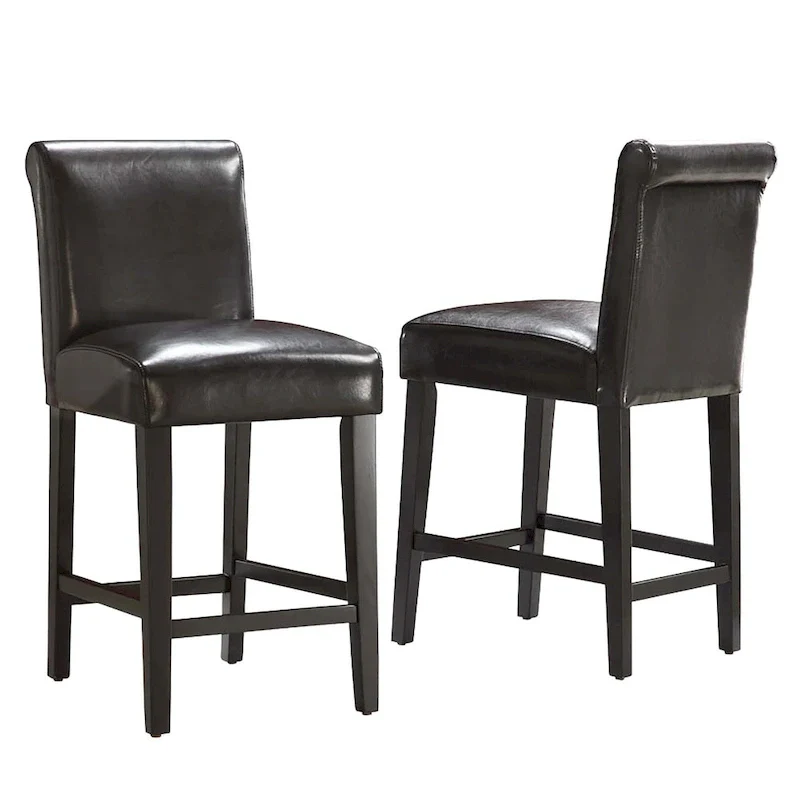 Bennett Faux Leather Counter Stools (Set of 2) by iNSPIRE Q Bold