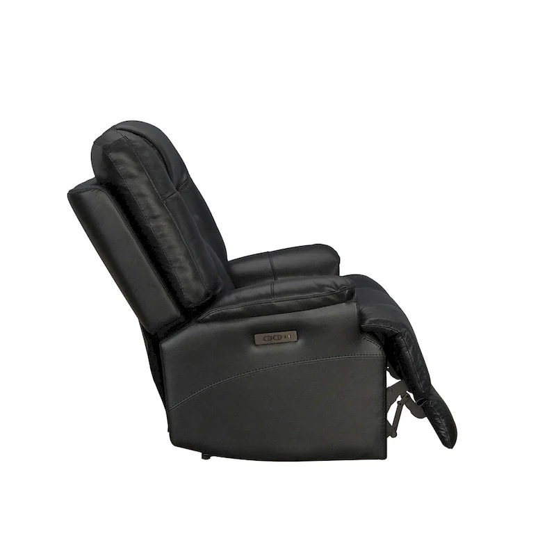 Genuine Top Grain Adjustable Headrest Extendable Footrest Zero Gravity Reclin Power Recliner