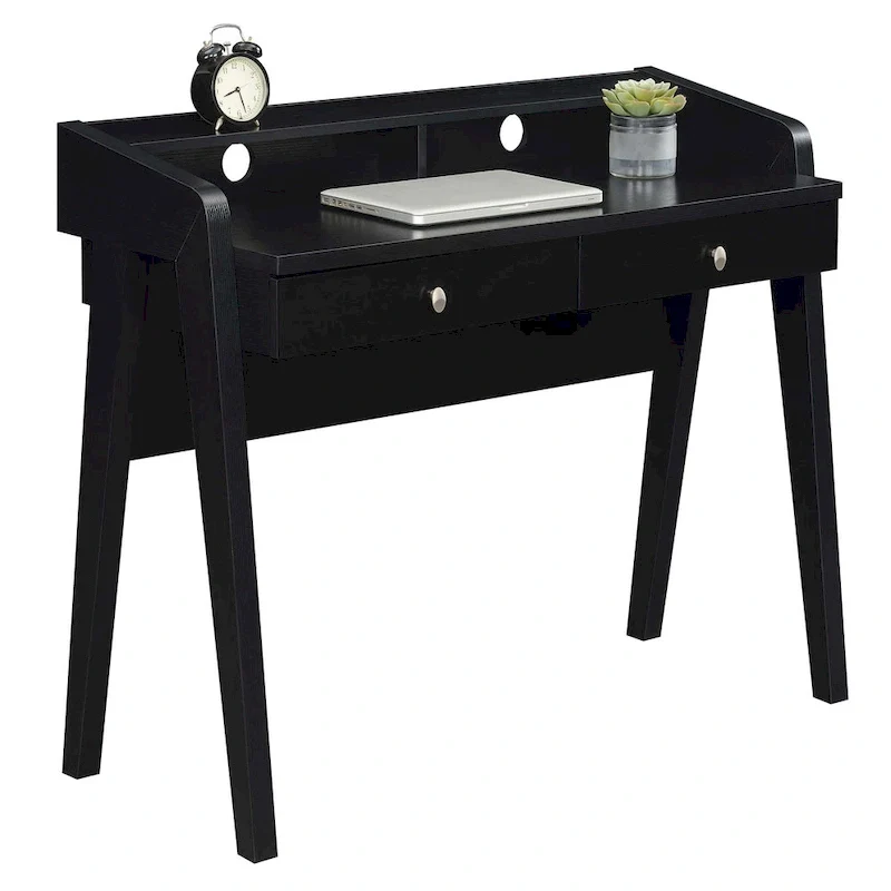 Deluxe 2 Drawer Desk with Shelf