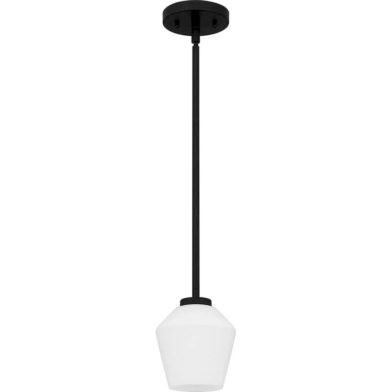 Nielson 1-Light Matte Black Mini Pendant Light