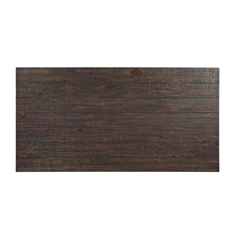 Furniture of America Badri Rustic 76-inch Solid Wood Dining Table