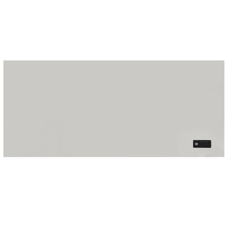 Foli Transitional 47-inch Wood 2-Drawer Desk with USBs and Power Outlets by Furniture of America