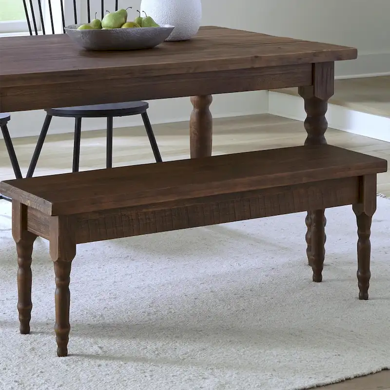 Grain Wood Furniture Valerie Solid Wood Dining Bench