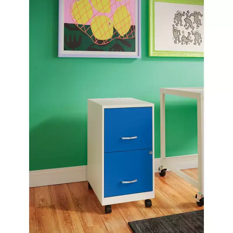 Space Solutions 18 Deep 2-Drawer Letter Width Vertical File Cabinet