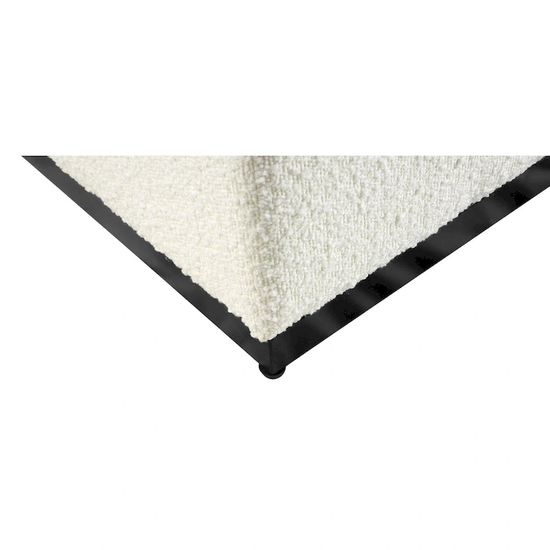 HomePop Modern Cube Ottoman