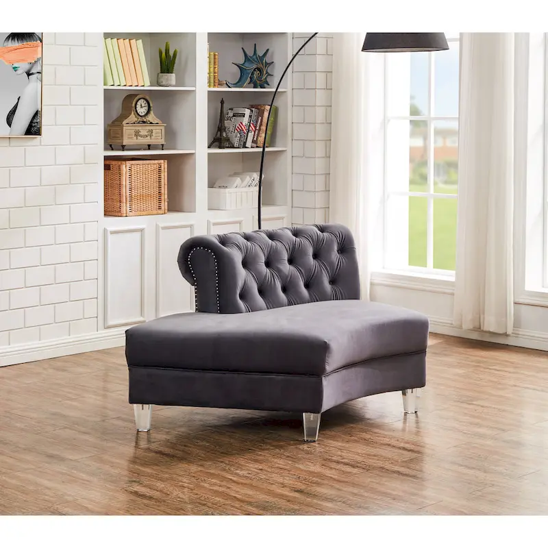 138.6 Velvet curved sofa Symmetrical Modular Sectional