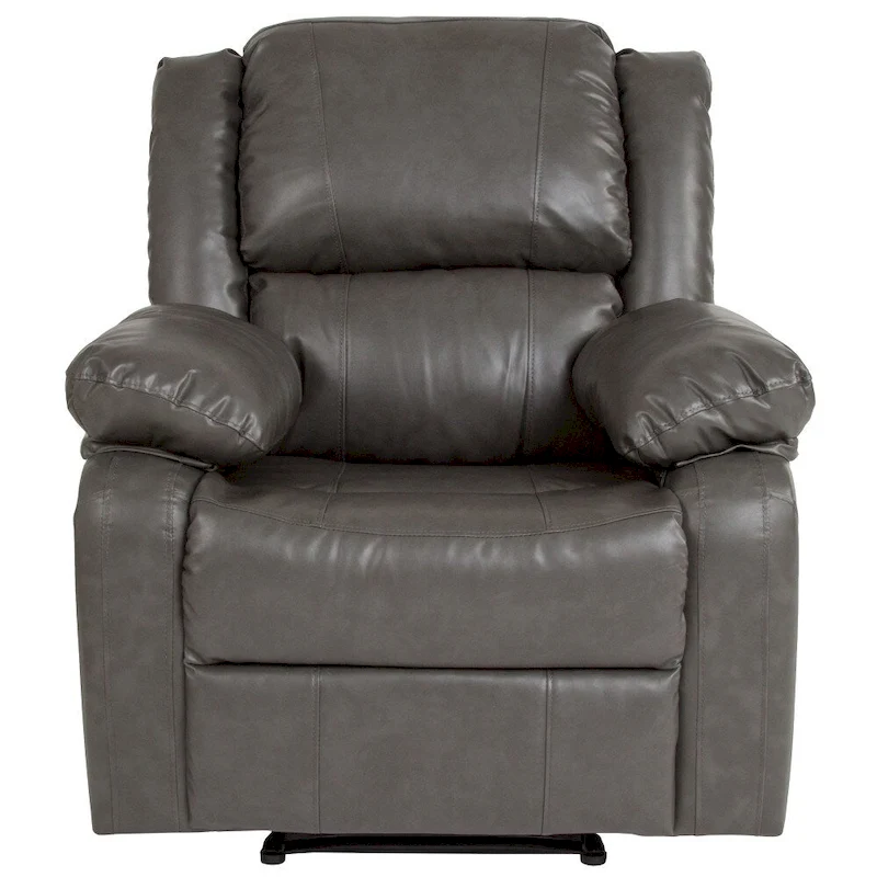 Microfiber Pillow Back Recliner