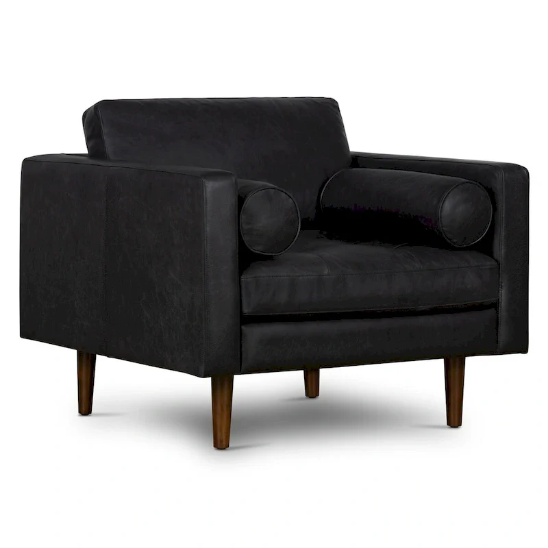 Napa Lounge Chair - Genuine Italian Leather