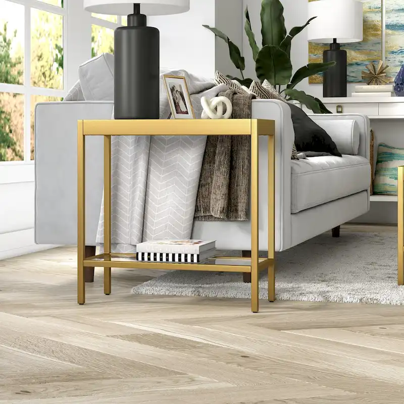 Alexis 24 Wide Rectangular Side Table